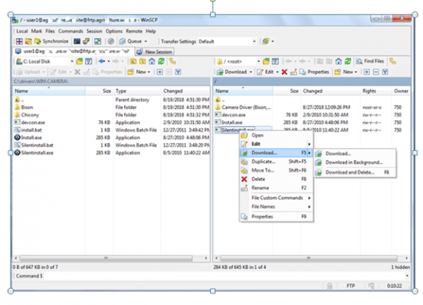 How to connect FTP through WINSCP application – QualiSpace Knowledge Base