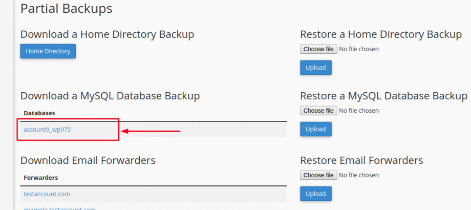 How to backup and restore MySQL from cPanel? – QualiSpace Knowledge Base