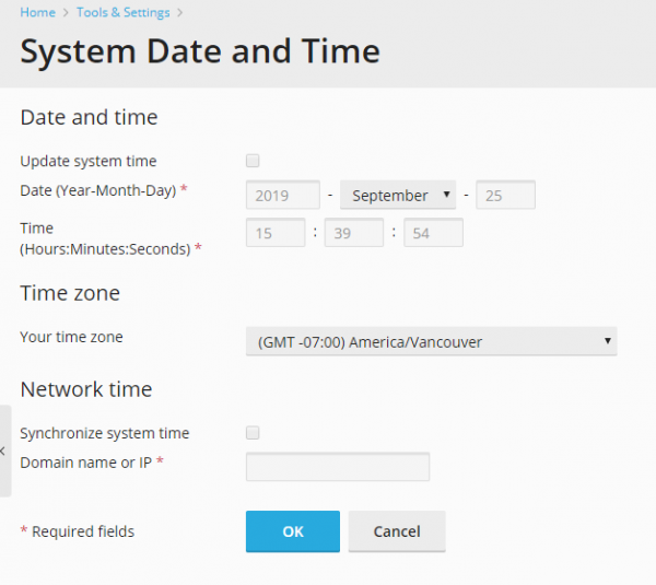 how to set system date and time in windows 10